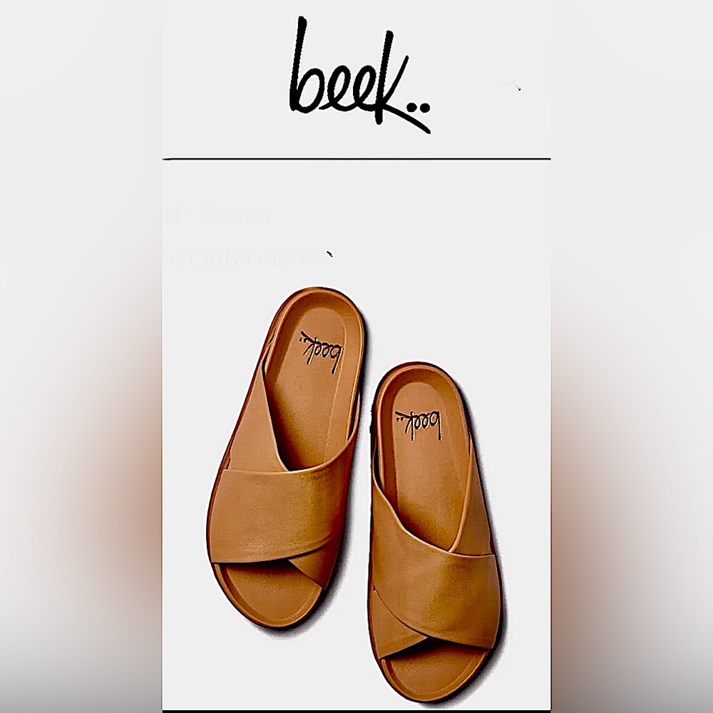 BEEK SANDAL - “Kite”- NIB
Paid $340-now$180
SIZE 8M
TAN LEATHER
NEVER WORN